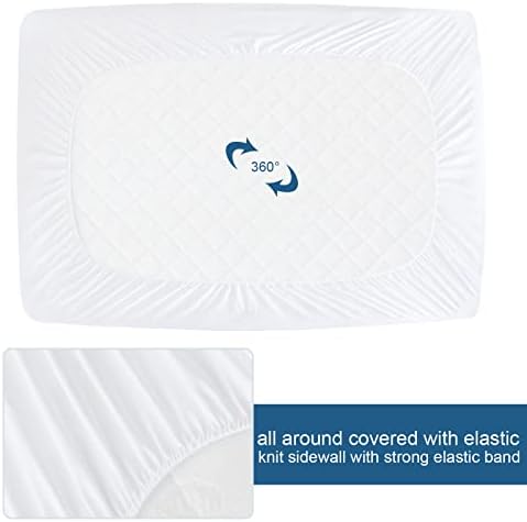 Full XL Size Mattress Protector Waterproof, Absorbent Fitted Sheet - Image 5