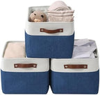 DECOMOMO Storage Bins, Large Fabric Storage Baskets by DECOMOMO
