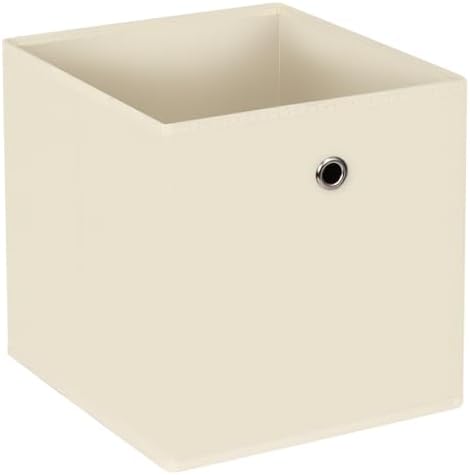 Fabric Cubes Storage Containers, 11 Inch Cloth Storage Cube Foldable Storage by DABEACT