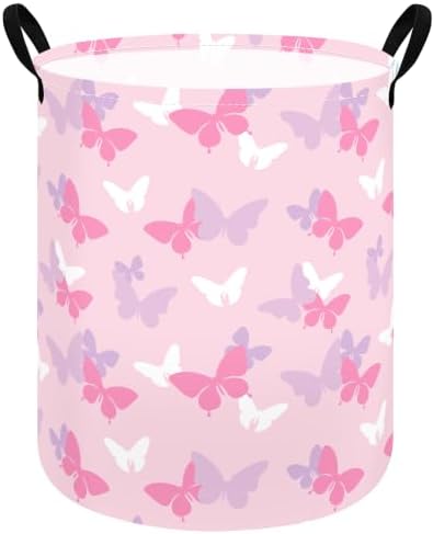 Large Laundry Basket Canvas Storage Bins Baby Nursery Hamper by VAIVUSTO