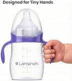 CHUBBIEE Baby Bottle Handles for Lansinoh 5oz & 8oz Bottles, Ergonomic Non-Slip - Image 5