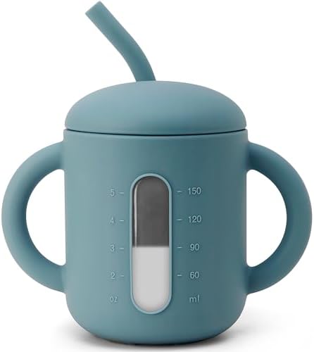 SAMiGO Silicone Baby Straw Cup Sippy Cup by SAMiGO