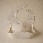 mushie x Bluey Silicone Baby Bib | Adjustable Fit - Image 3