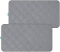 Crib Mattress Protector Waterproof Crib Sheets Fitted 2 Pack Mattress Cover by Bilobanbabybedding