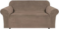 H.VERSAILTEX Stretch Velvet Loveseat Covers by HVERSAILTEX