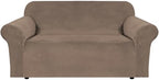 H.VERSAILTEX Stretch Velvet Loveseat Covers by HVERSAILTEX