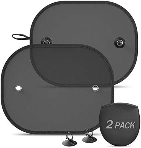 Car Window Shade, 2 Pack Car Sun Shade by DIZA100