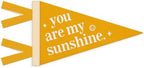You Are My Sunshine Felt Banner, Nursery Wall Hanging Decor by Unknown