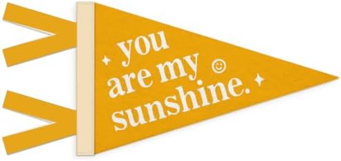 You Are My Sunshine Felt Banner, Nursery Wall Hanging Decor by Unknown