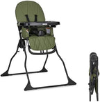 Dream On Me Snack and Stow Highchair | Adjustable Feeding Chair by Unknown