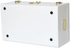 Vixdonos Large Metal Trunk Decorative Storage Box College Dorm Chest - Image 3