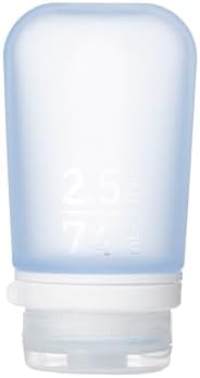 humangear GoToob+ | Refillable Silicone Travel Bottle | Locking Lid | Food-Safe by humangear