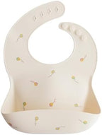 mushie Silicone Baby Bib | Adjustable Fit Waterproof Bibs by mushie