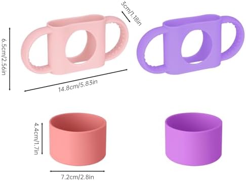 NiHome Silicone Handle & Boot for Owala Kids Tumbler 12oz 15oz, Toddler Grip - Image 7