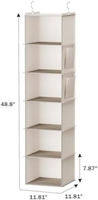 YOUDENOVA Hanging Closet Organizer and Storage - Image 5