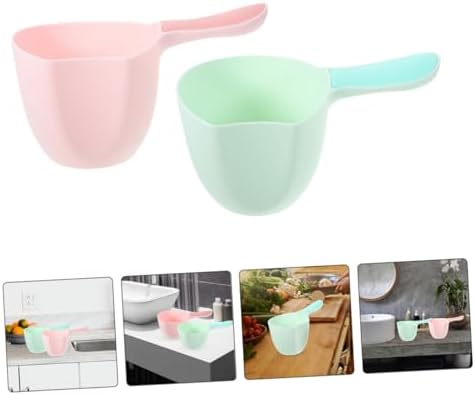 PRETYZOOM 4pcs Plastic Water Dipper and Bath Scoop Ladle Set, Small Kitchen and - Image 7
