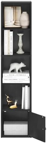 Furinno LUDER Book Shelf, 5-Tier Modern Bookshelf, Bookcase - Image 6