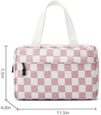 Large Makeup Bag for Women Corduroy Cosmetic bag Make up Bags Zipper Pouch - Image 4