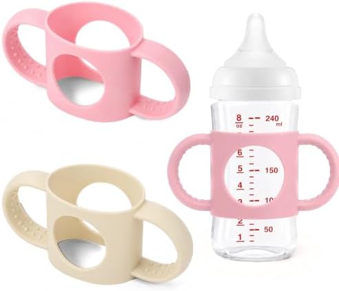 BUSOHA 2 Pack Silicone Sleeves for Pigeon Silicone Baby Bottle by BUSOHA