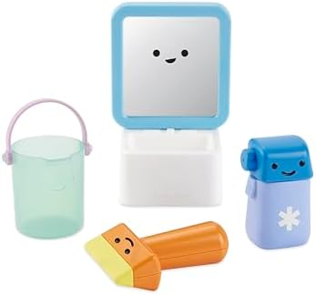 Skip Hop Baby Bath Toy Fresh & Clean Mirror Fun 4-piece Mirror & Sink Pretend by Unknown