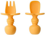 Bumkins Baby Utensils Set, Chewtensils Silicone Spoons by Bumkins