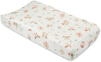 Crane Baby Changing Pad Cover, 100% Cotton Sateen Exterior, Fits Standard 16" x by CraneBaby