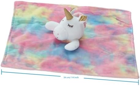 CREVENT Cozy Plush Baby Security Blanket, Loveys - Image 5