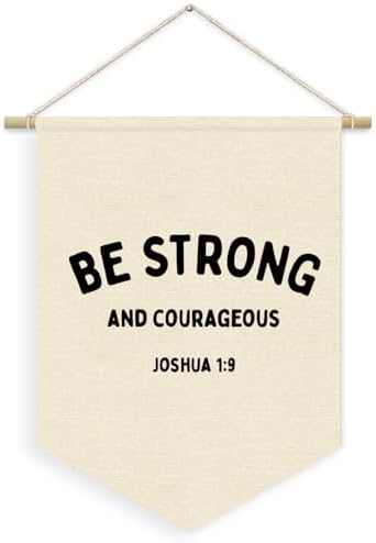 Bible Verse Pennant Flag for Nursery Classroom Decor by Unknown