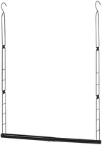 STORAGE MANIAC Hanging Closet Rod, Adjustable Width and Height Closet Hanging by STORAGEMANIAC