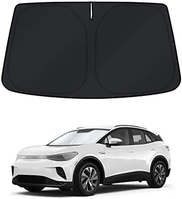 KUST Windshield Sun Shade for 2021-2025 2026 Volkswagen VW ID.4 Accessories by KUST