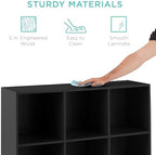 Best Choice Products 9-Cube Storage Organizer, 13.5in Shelf Opening, Display - Image 6
