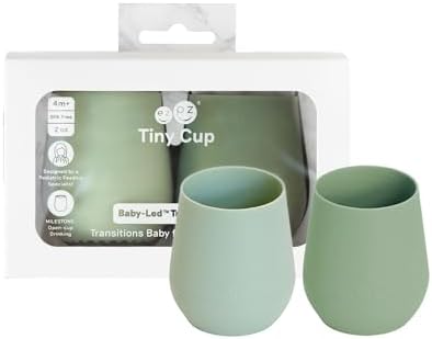 ezpz Tiny Cup - 4 months+ - 100% Silicone Training Cup by ezpz