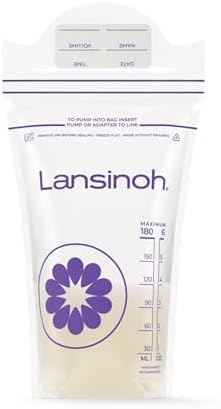 Lansinoh Breastmilk Storage Bags, 6 Ounce by Lansinoh