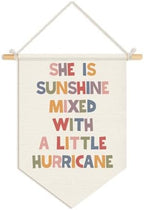 Wheatwin Girl Nursery Decor, She Is Mixed by Wheatwin