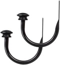 TONIAL Curtain Holdbacks, Small Cap Finials by TONIAL