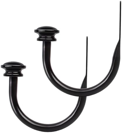 TONIAL Curtain Holdbacks, Small Cap Finials by TONIAL