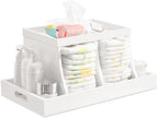 Diaper Caddy Organizer, Changing Table Organizer, Wooden Diaper Organizer by EnjoyYourLife