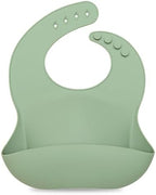 Loulou Lollipop Soft, Waterproof Silicone Feeding Bib by LoulouLollipop