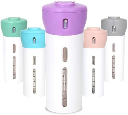 Travigo 4-in-1 Travel Dispenser Bottle, TSA Approved, Leak Proof, Four Reusable by Travigo
