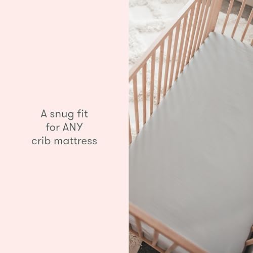 Newton Baby Fitted Crib Sheet 2-Pack, Organic Cotton - Image 6