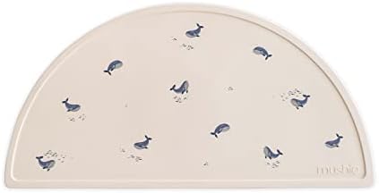 mushie Silicone Placemat for Kids | BPA-Free Non-Slip Design by mushie