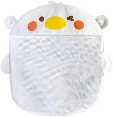 EMVANV Mesh Bath Toy Organizer，Wth 2 Suction Cups Hanging Mesh Bathtub Toy by EMVANV