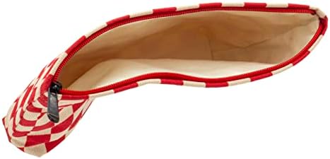 PAZIMIIK Makeup Bag Large Zipper Corduroy Make Up Pouch - Image 2