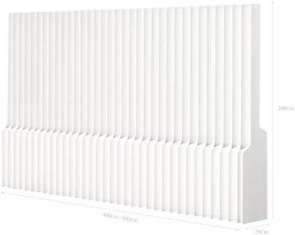 Paper Foldable Paper Room Divider Wall, Adjustable Privacy Screen, Lightweight - Image 2