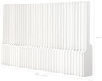 Paper Foldable Paper Room Divider Wall, Adjustable Privacy Screen, Lightweight - Image 2