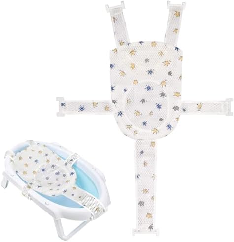 Colorlife Baby Bath Seat Support Net Infant Bathing Seat Support Mat, by WELCOME
