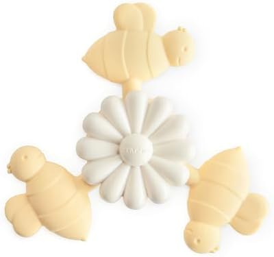mushie Bee Suction Spinner Toy | Toddler Sensory Toys by mushie