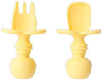 Bumkins Baby Utensils Set, Chewtensils Silicone Spoons by Bumkins