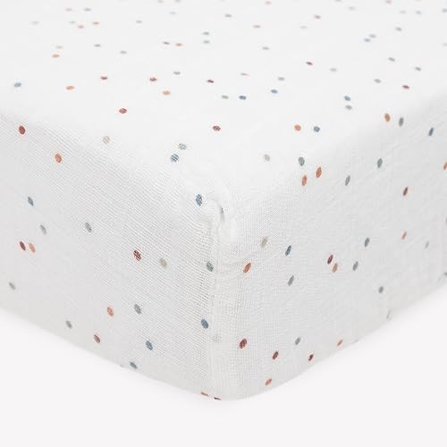 Little Unicorn Premium Crib Sheet | Breathable & Super-Soft Muslin Fabric - Image 2