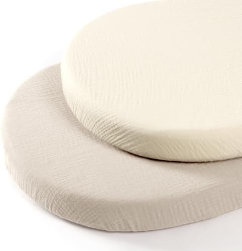 lulumoon Muslin Bassinet Sheets by Lulumoon